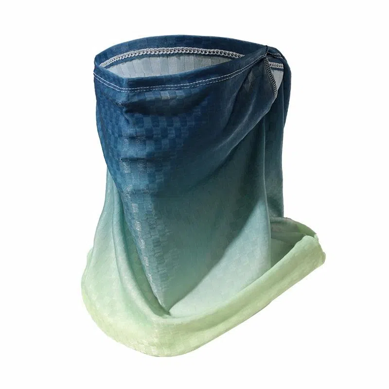 浪莎 夏季冰丝挂耳面巾遮全脸护颈开车骑行登山钓鱼脖套遮阳薄款 锦纶 防晒面罩 男女同款情侣款