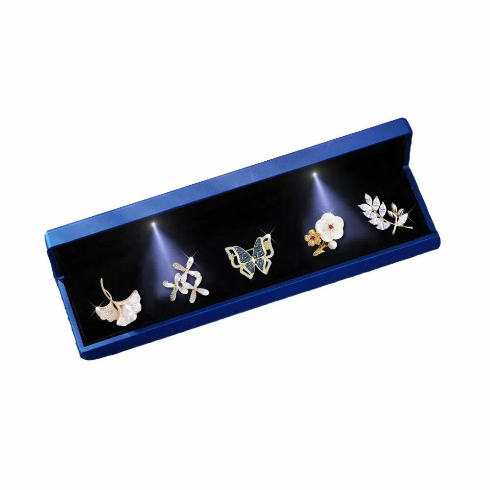 缔晶 森系优雅时尚春夏胸花套装 清新浪漫衣服配饰礼盒 合金 胸针 女款