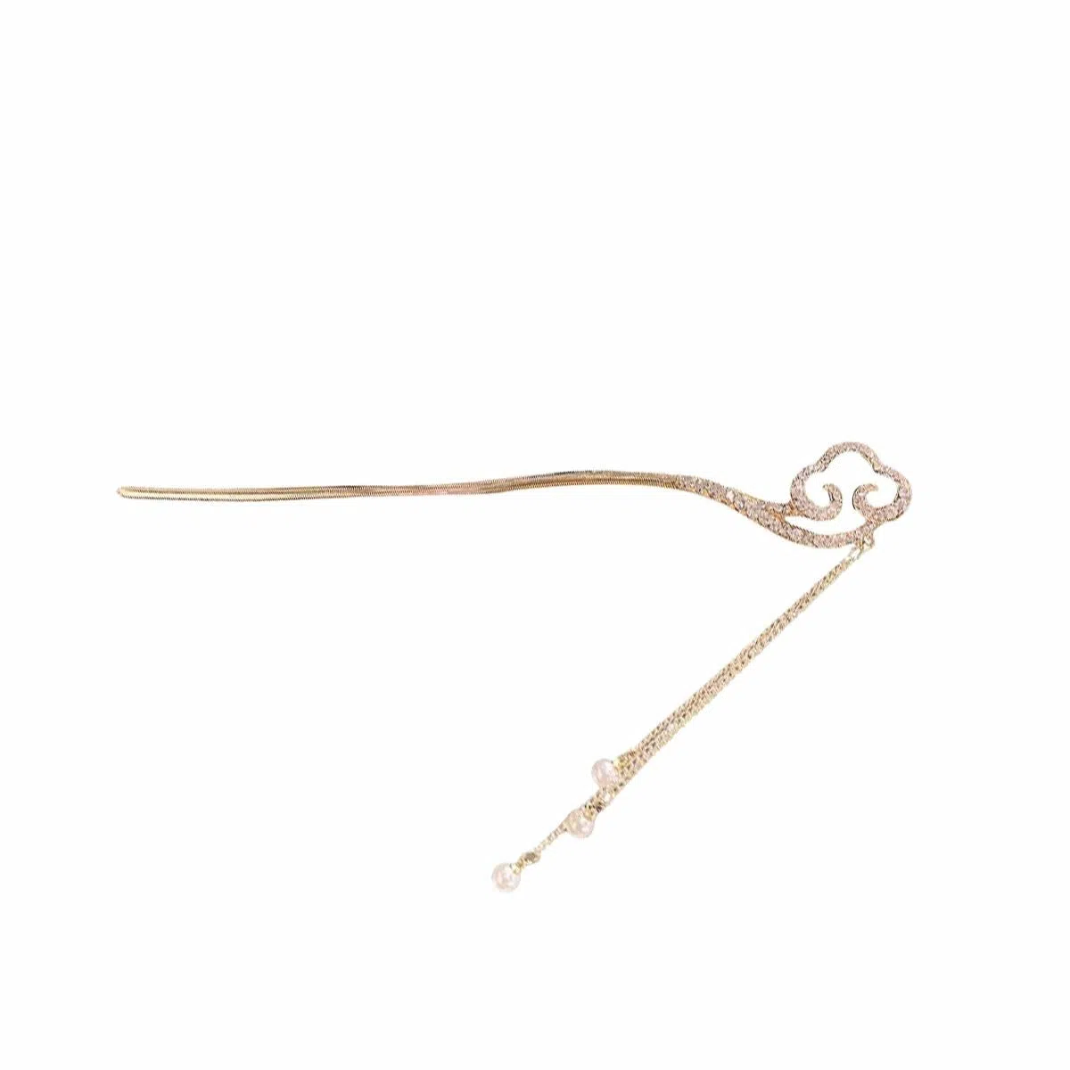 贯古今 新中式祥云流苏古风发钗 合金 发簪 女款