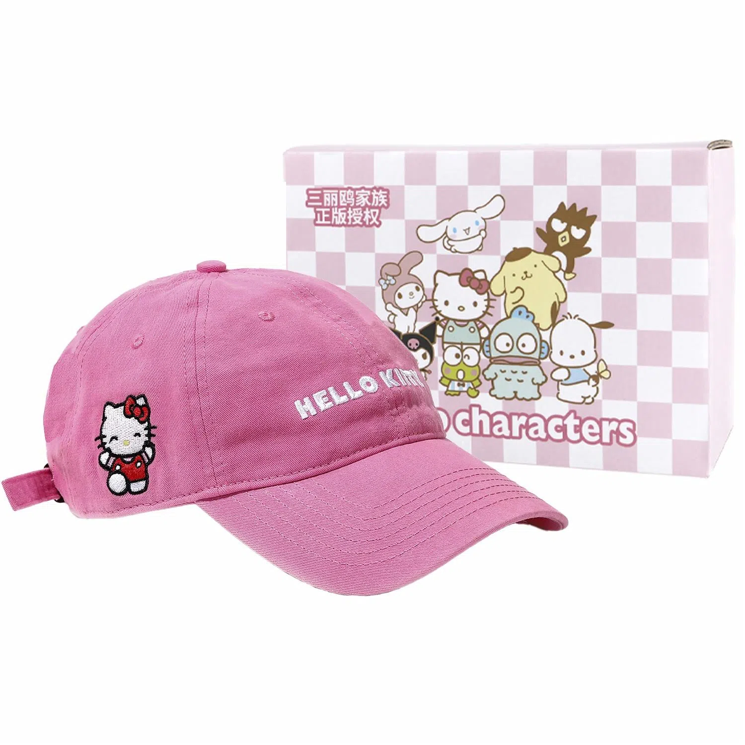 Sanrio Baseball Cap Pink