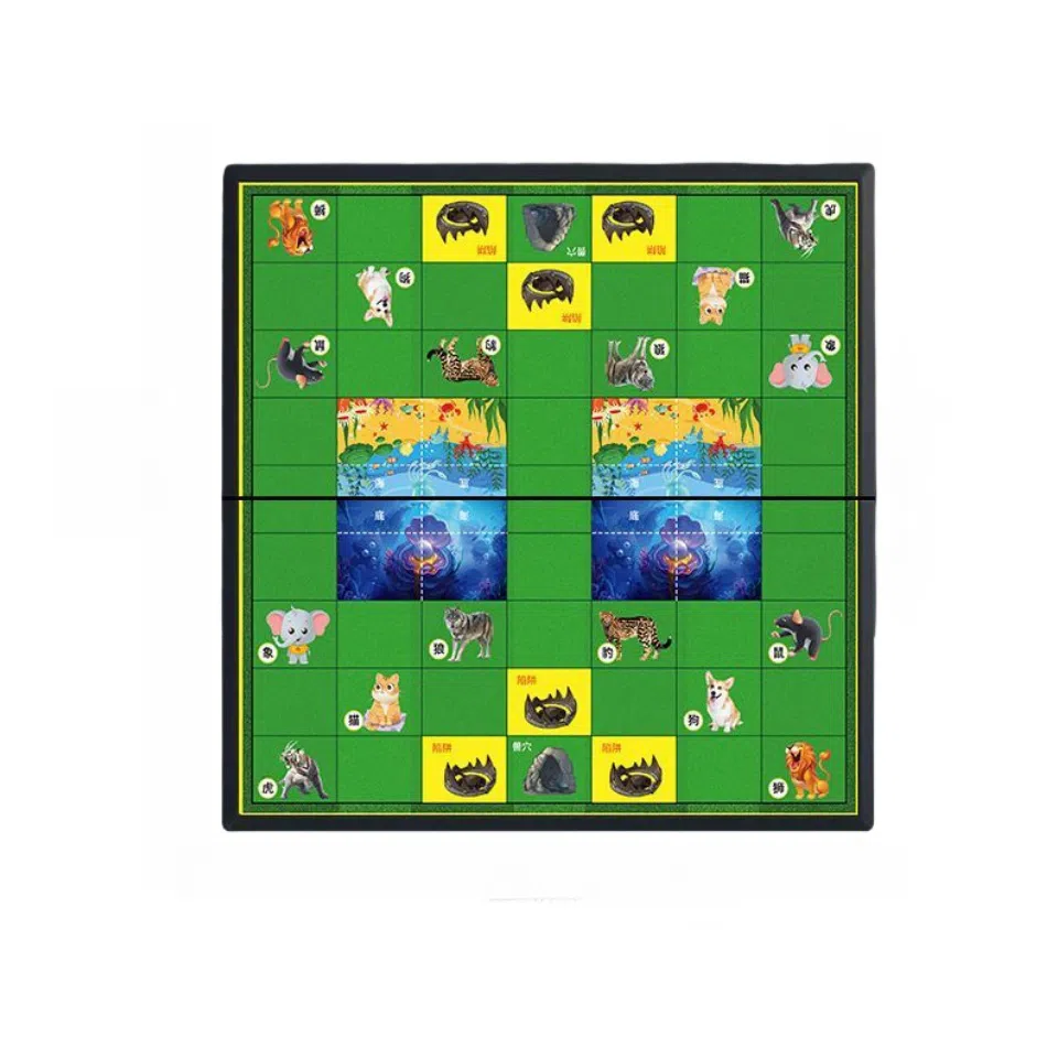 乐智由我 飞行棋磁性可折叠便携式益智玩具亲子磁石游戏 桌游