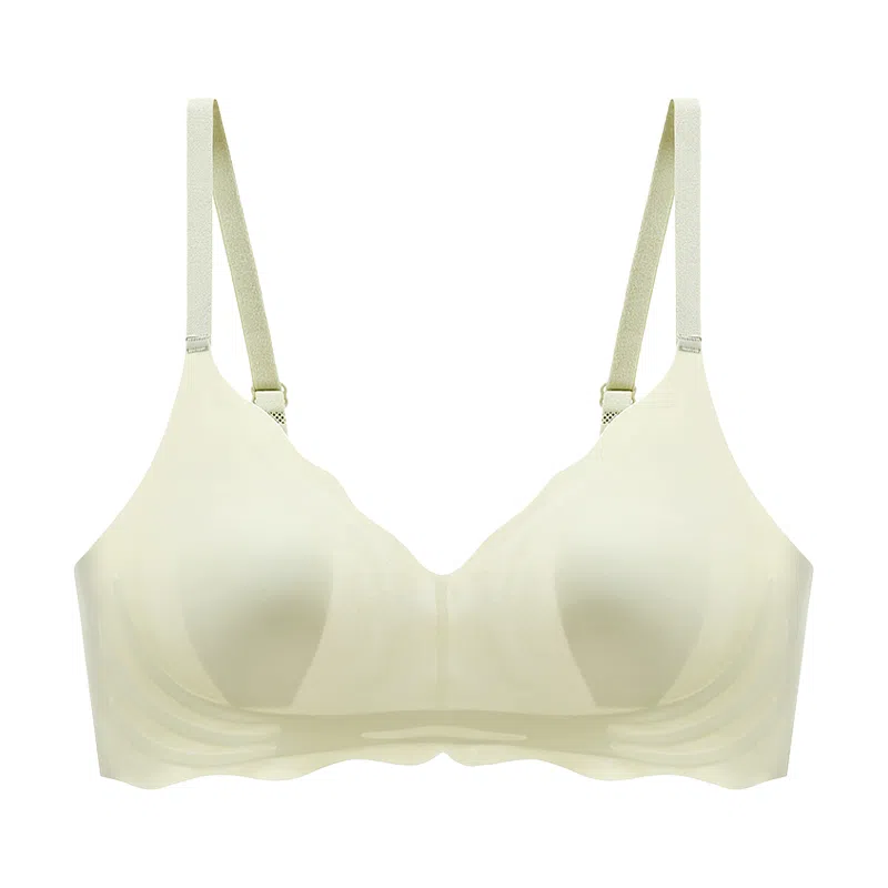 欧迪芬 裸感无痕大胸显小超薄款兔耳朵文胸 女款