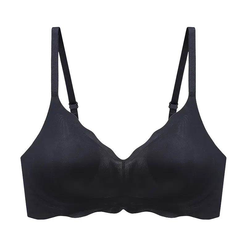 欧迪芬 裸感无痕大胸显小超薄款兔耳朵文胸 女款