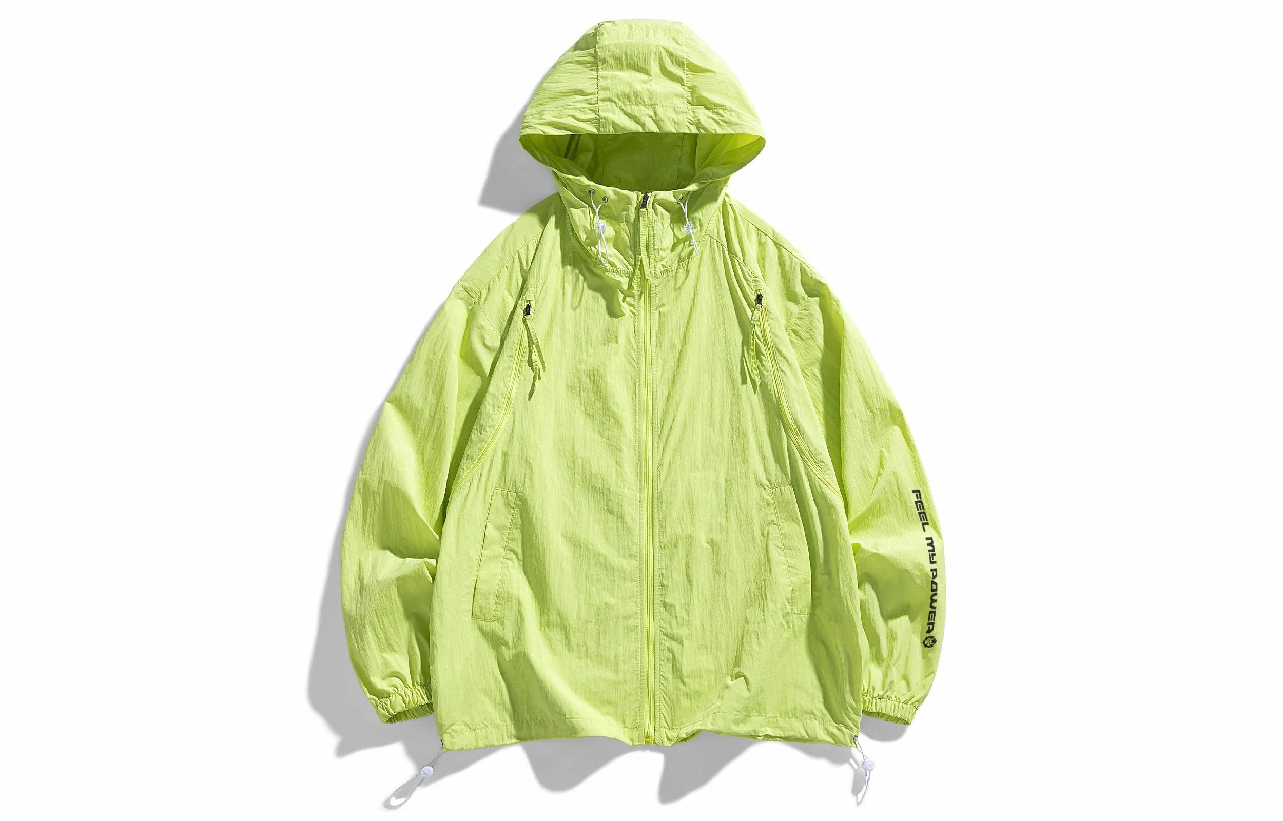 王者荣耀 学院风字母印花宽松休闲外衣连帽长袖 超轻透气防紫外线防晒服 男女同款