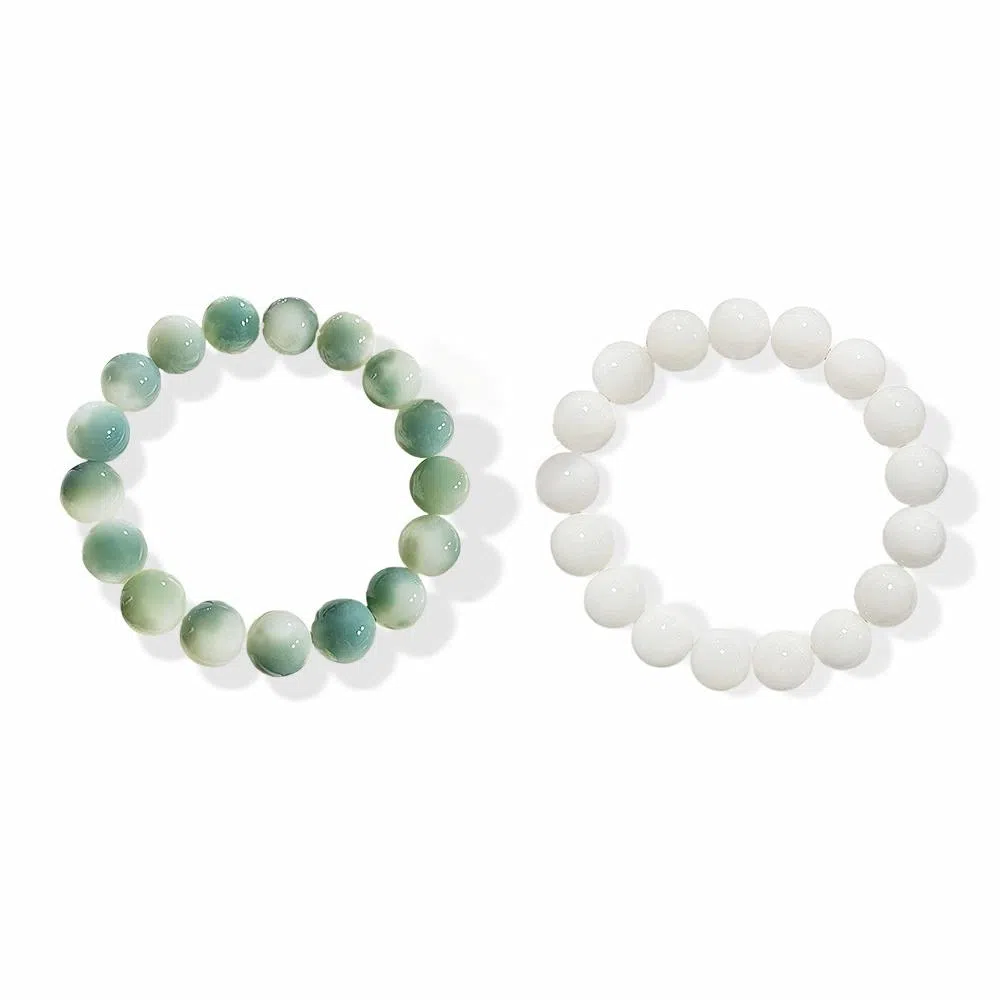 饰伴 祥瑞吉祥时尚简约 新中式国潮轻奢优雅气质 精致小众新中式 暴富 #好运 菩提根 手串 男女同款情侣款