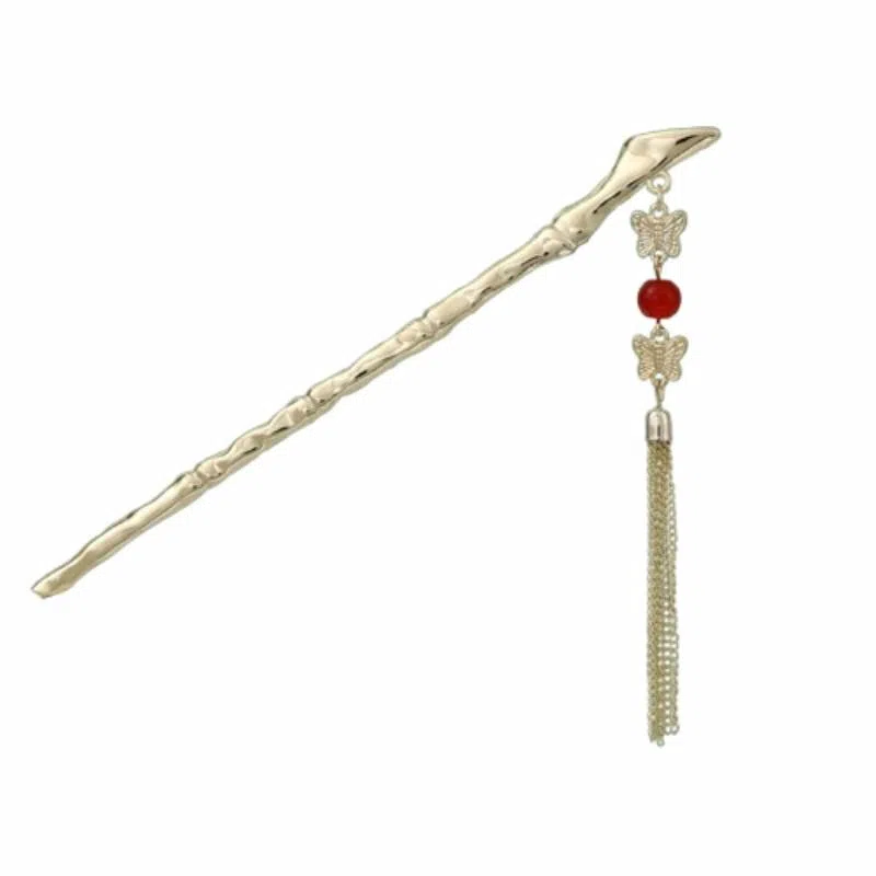 寄烟波 圣所 新中式流苏 合金 发簪 女款