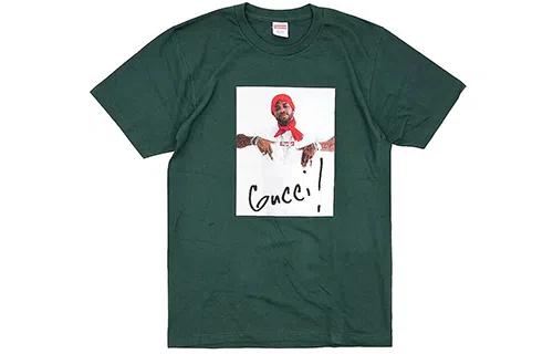 Supreme FW16 Gucci Mane Tee Green