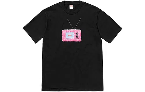 Supreme SS18 TV Tee Black T