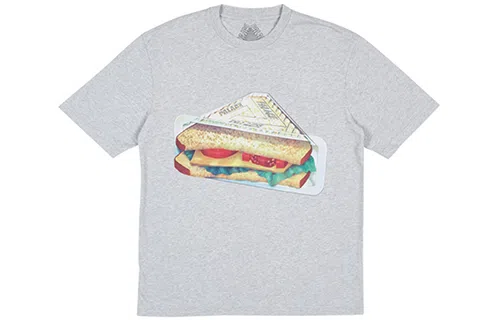 PALACE Plow Mans T-Shirt Grey Marl