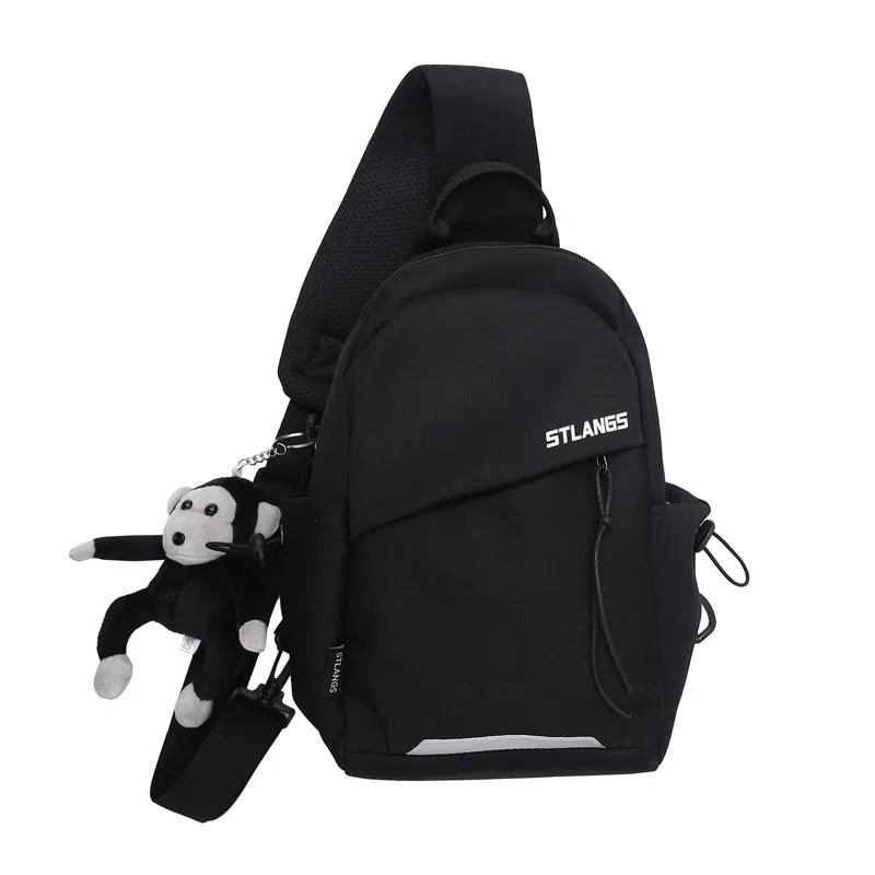 恒源祥 休闲日系百搭 尼龙 胸包 男女同款情侣款 多色