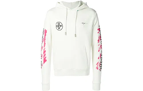 OFF-WHITE SS19 Hoodie White