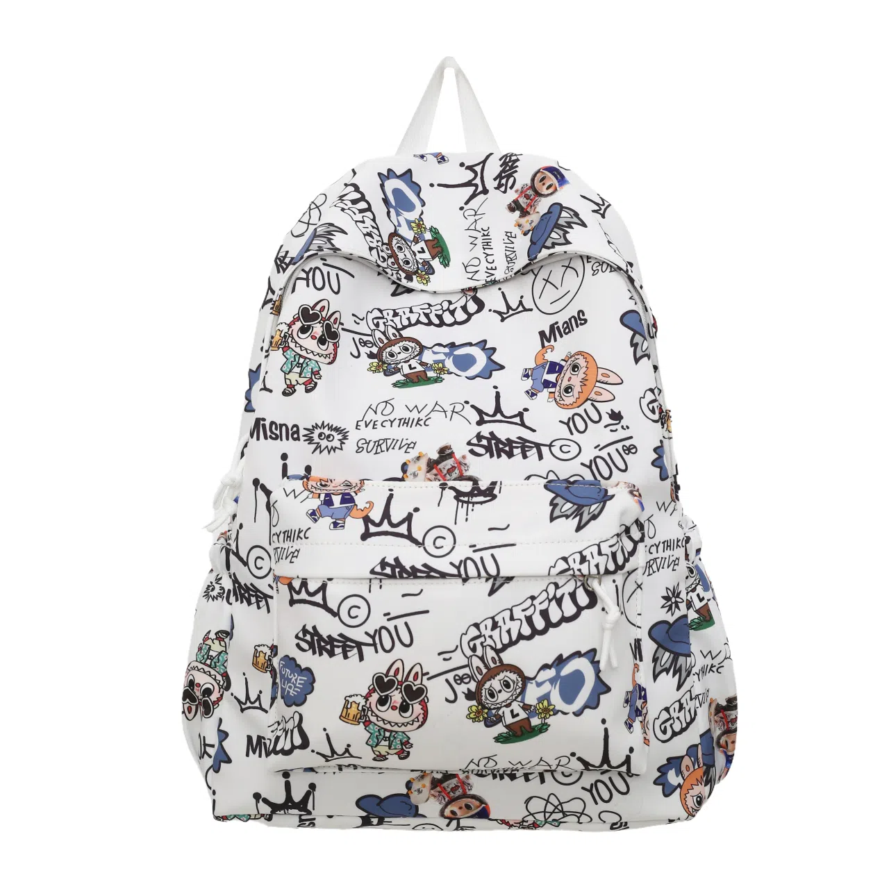 垣途者 卡通动漫涂鸦 尼龙 双肩包 男女同款情侣款 多色