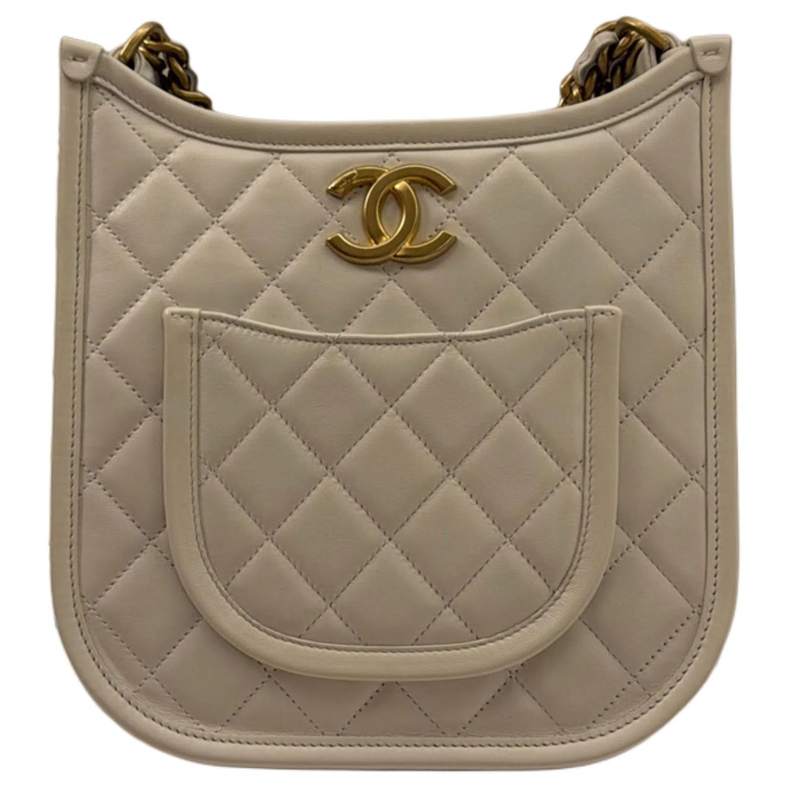 CHANEL 24S Logo Hobo