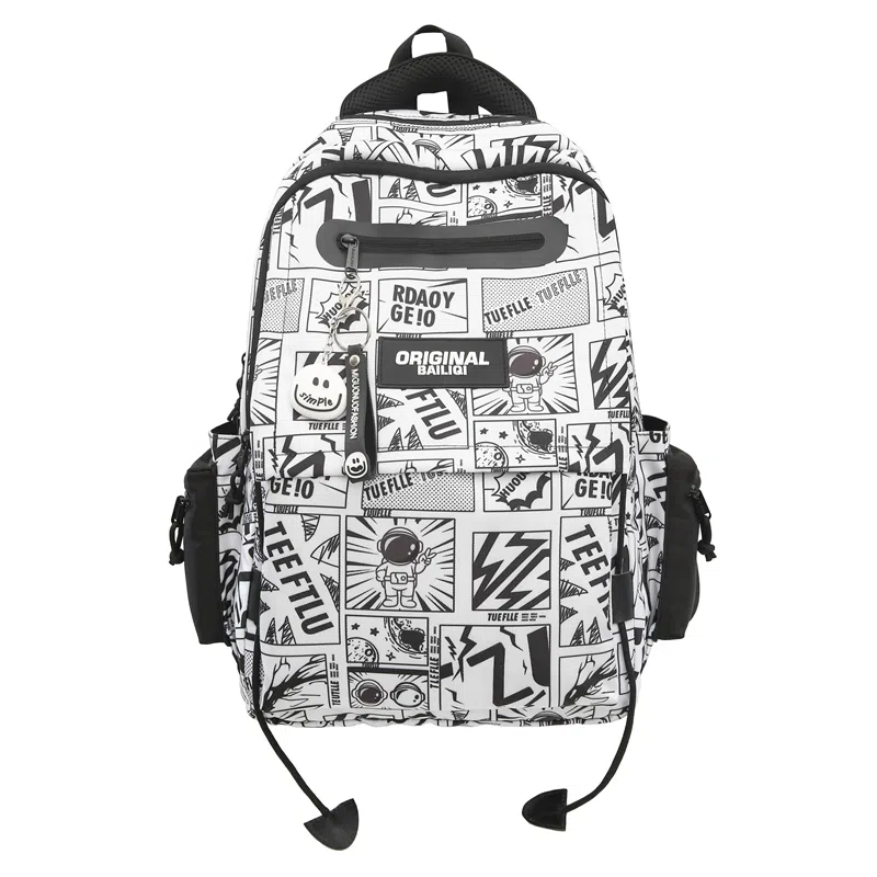 垣途者 涂鸦街头潮流旅行大容量 尼龙 双肩包 男女同款情侣款 多色