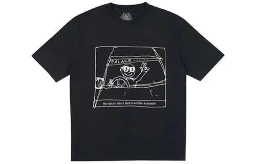 PALACE Autobahn T-Shirt Black T