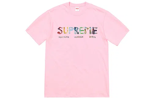 Supreme Rocks Tee Light Pink