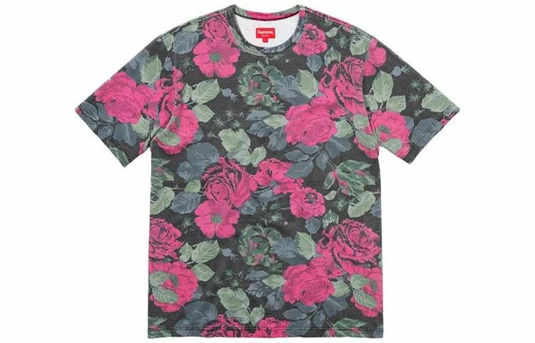 Supreme Flowers Tee Black