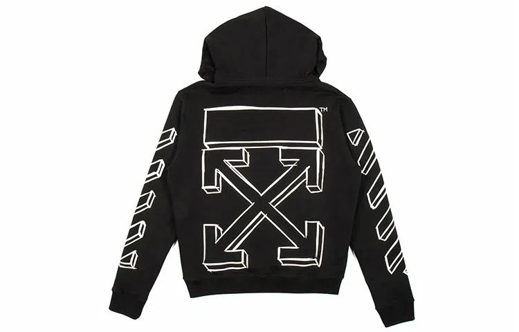 OFF-WHITE Pullover Sweatshirt Black