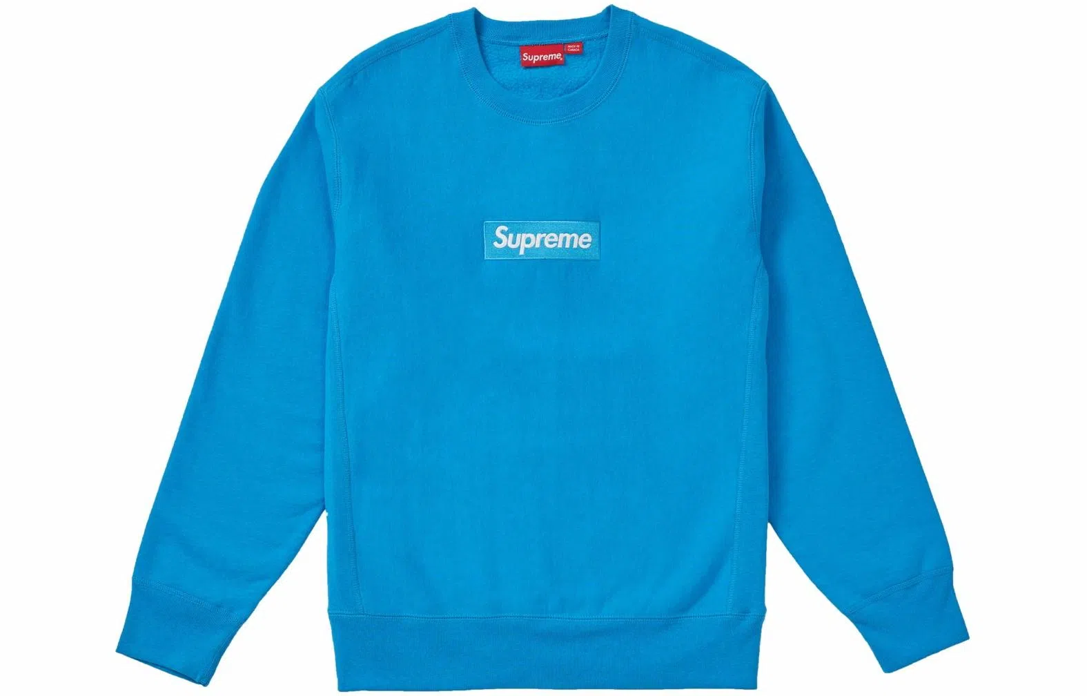 Supreme Box Logo Crewneck Bright Royal