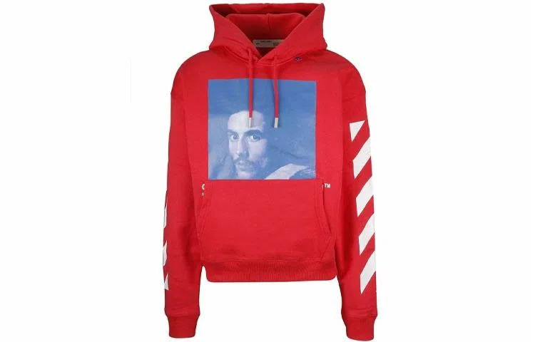 OFF-WHITE Hoodie Red