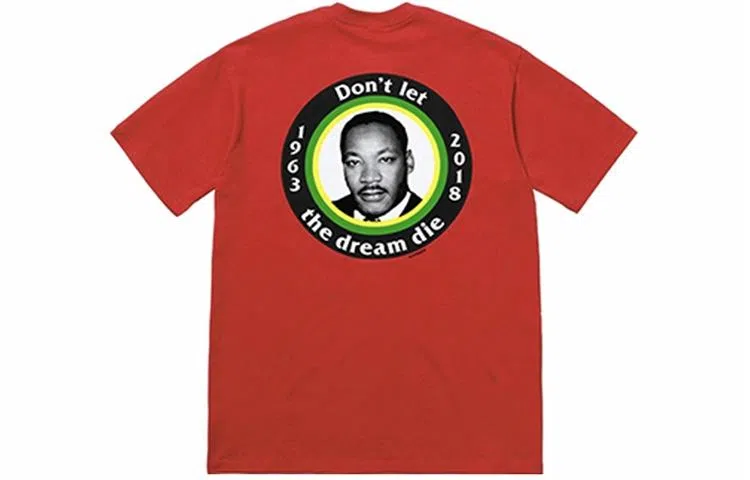 Supreme SS18 MLK Dream Tee Red T
