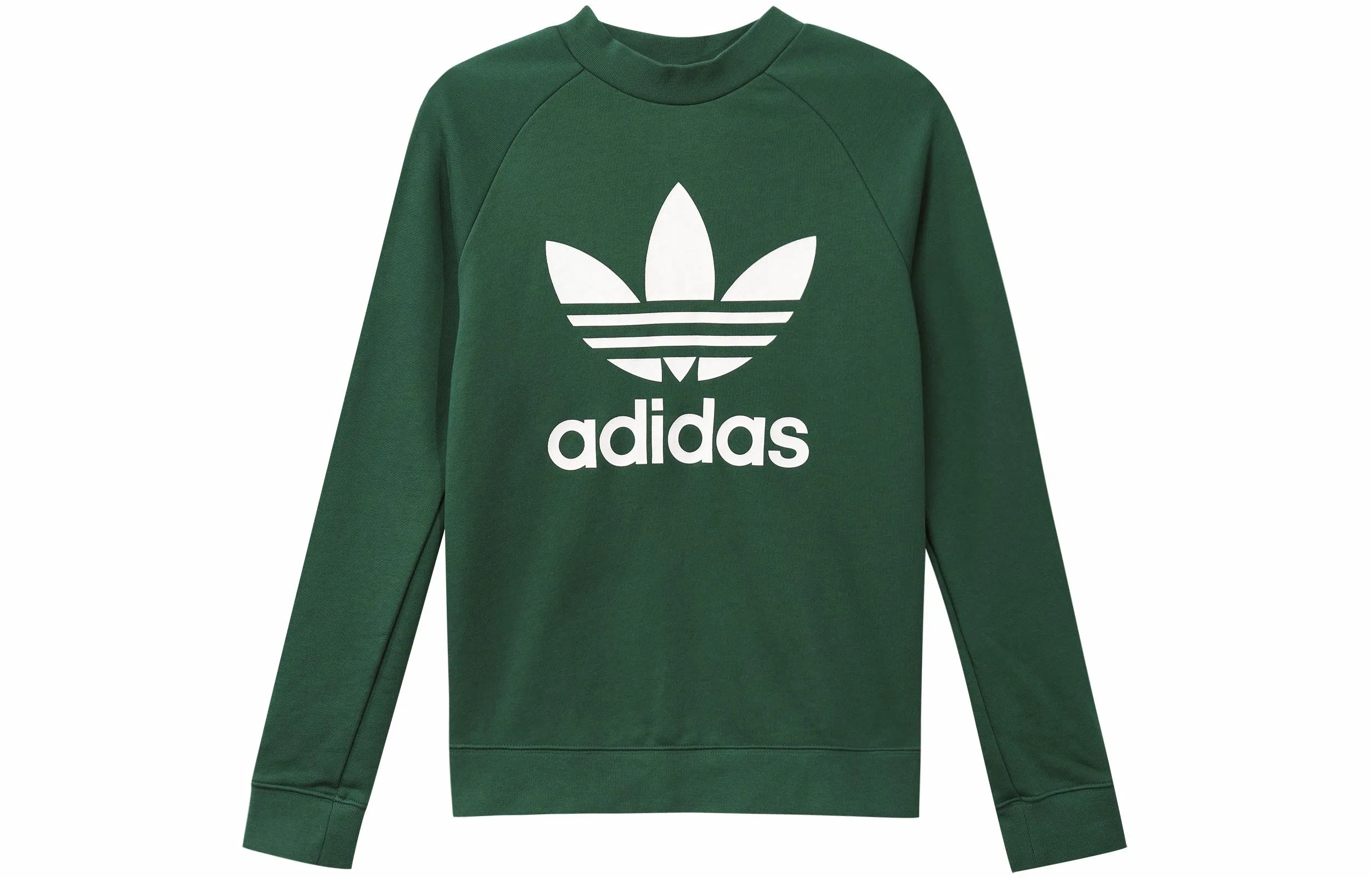 adidas originals Trefoil Crew Sweat Collegeate Green