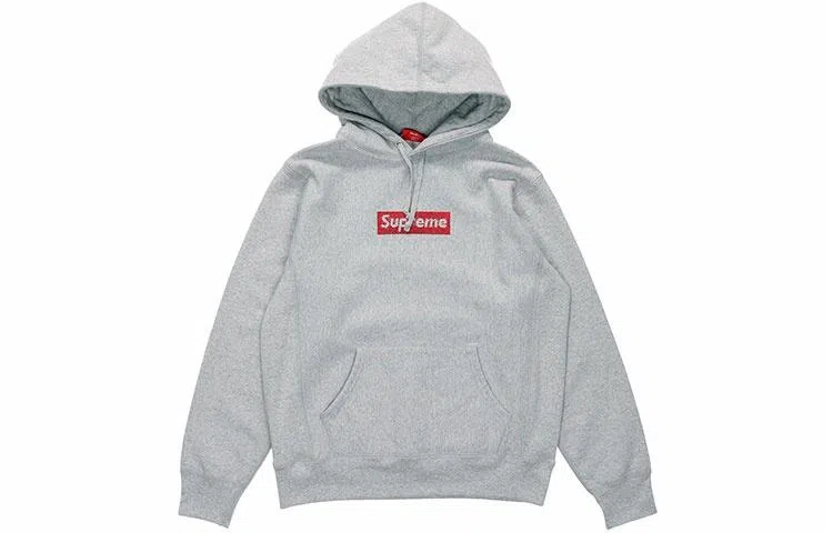 Supreme x Swarovski Box Logo Hooded Sweatshirt