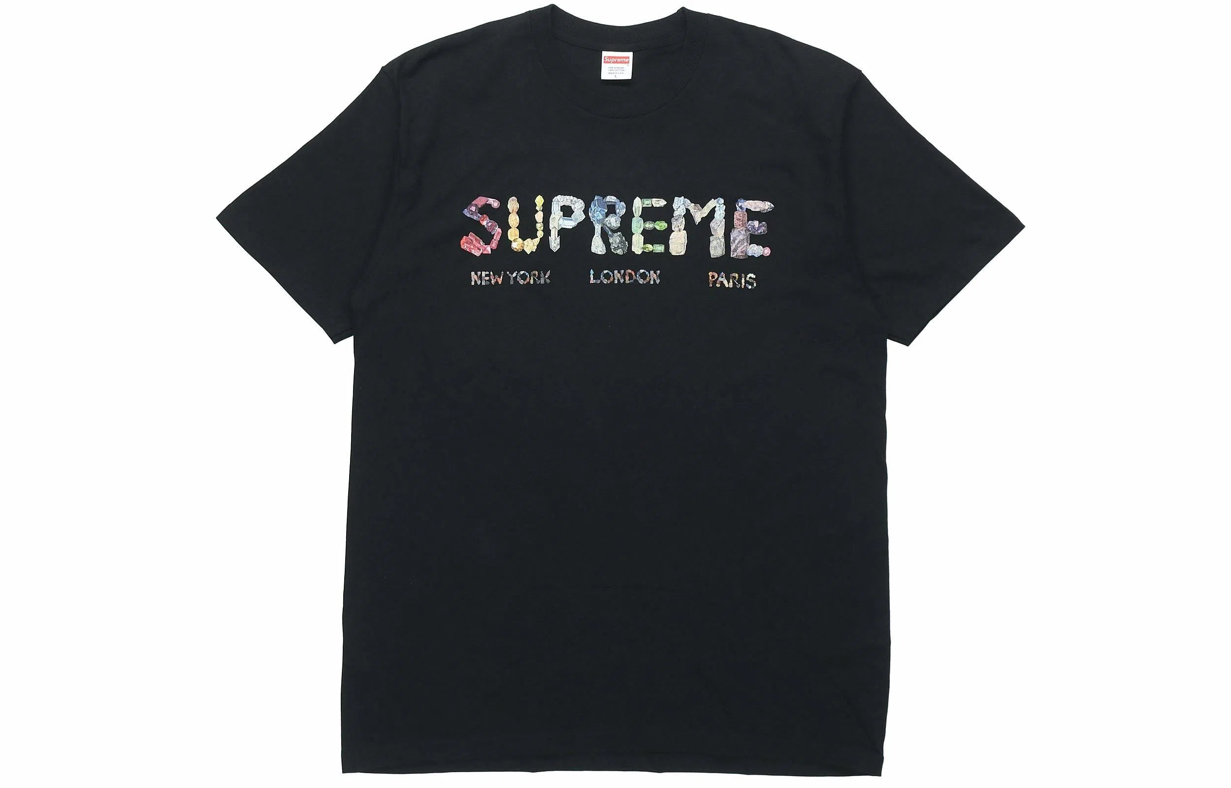 Supreme SS18 Rocks Tee Black