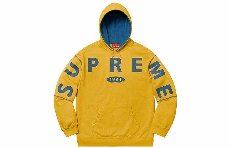 Supreme FW19 Week 1 Spread Logo Hooded Sweatshirt Logo