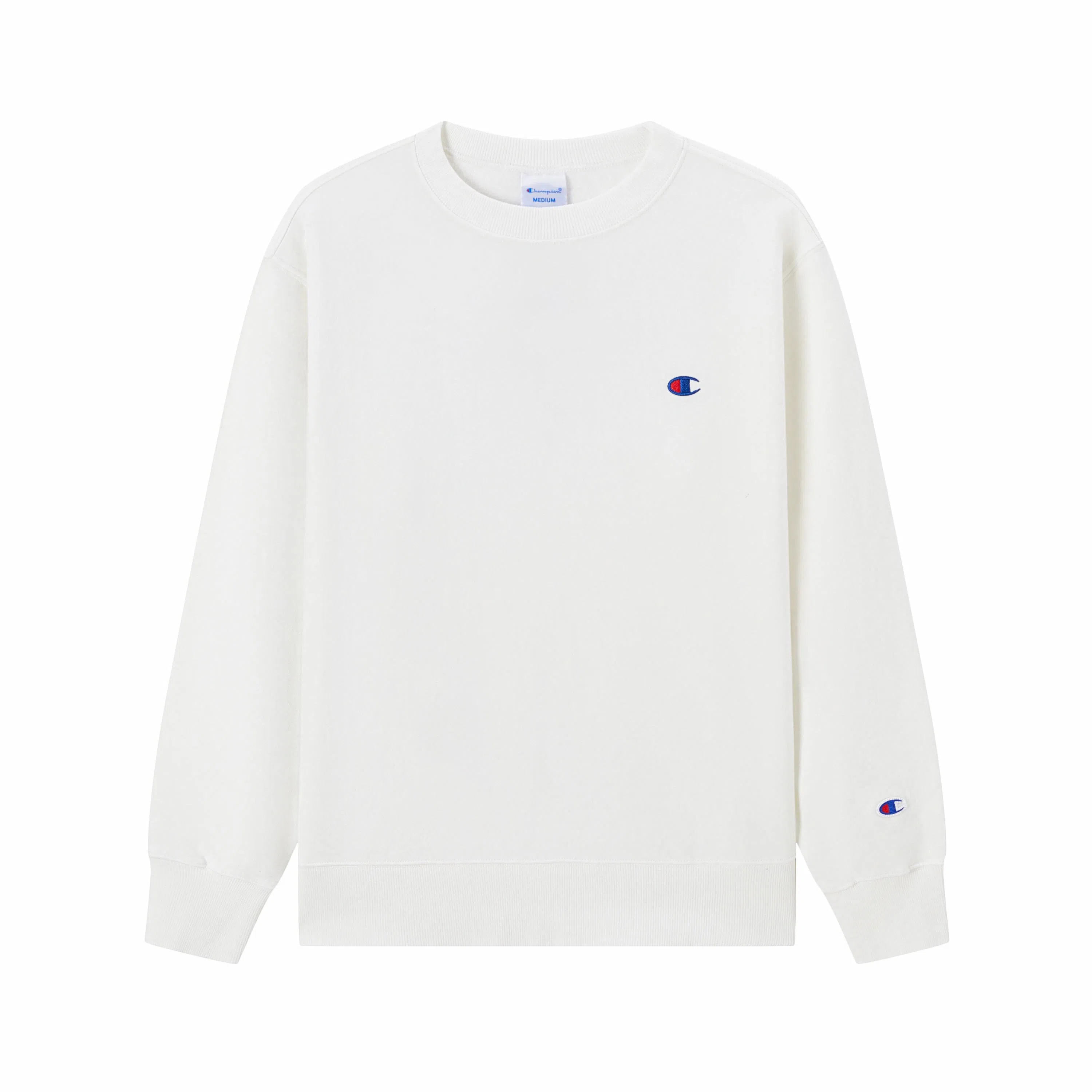 Champion Basic Crewneck Sweatshirt White