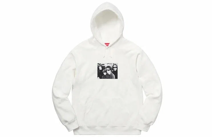 Supreme x The Velvet Underground Hooded Sweatshirt White