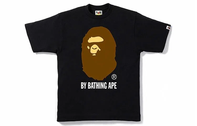A BATHING APE By Bathing T-Shirt Black