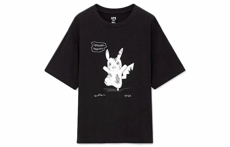 UNIQLO x Pokemon Pikachu T-Shirt Black