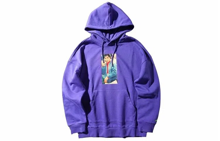Li-Ning Fashion Show Portrait Sweatshirt Purple