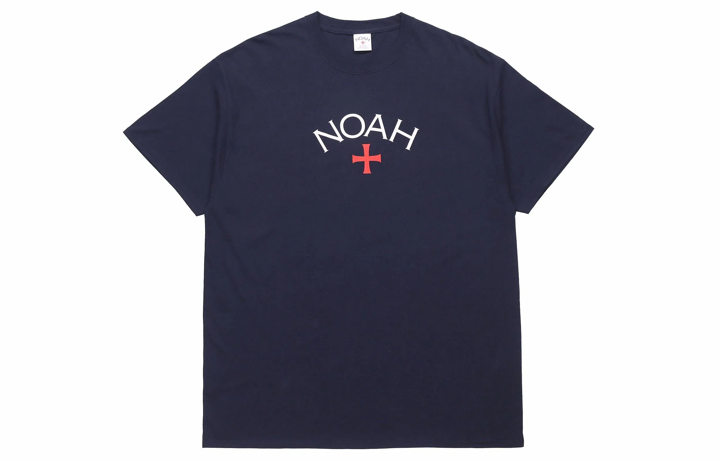 NOAH NYC Logo Tee Navy T