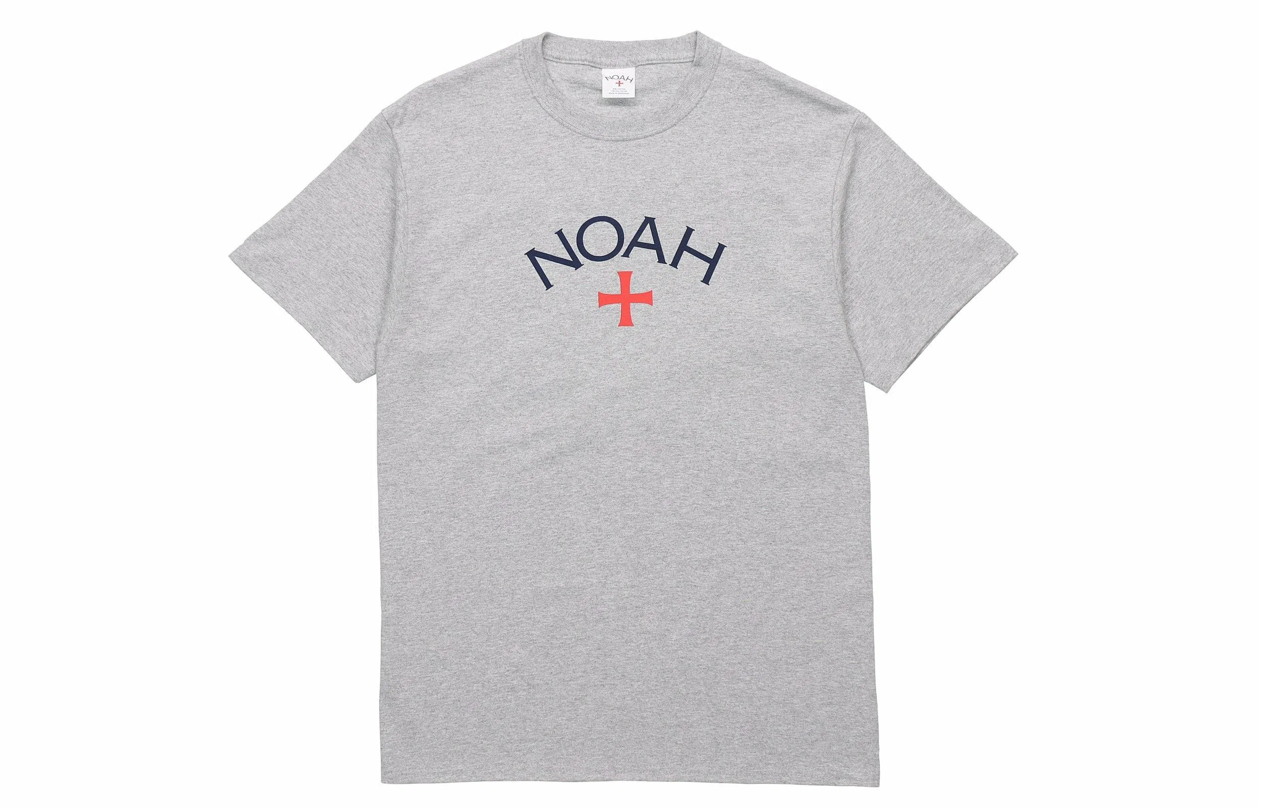 NOAH NYC Logo Tee Grey T