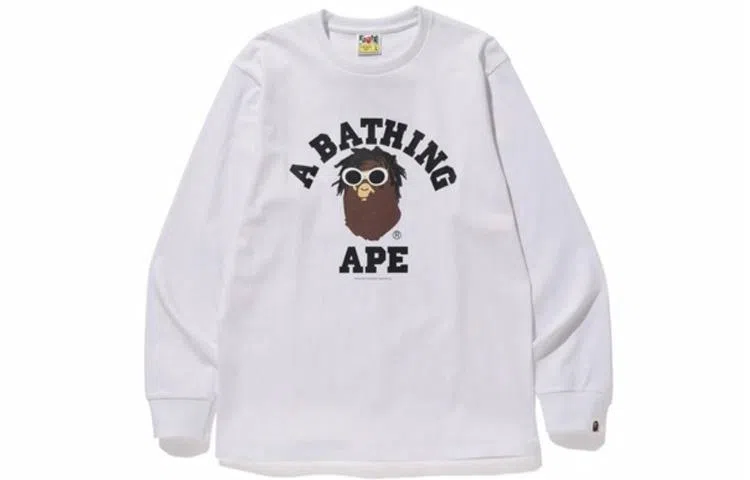 BAPE x Wiz Khalifa College L/S Tee