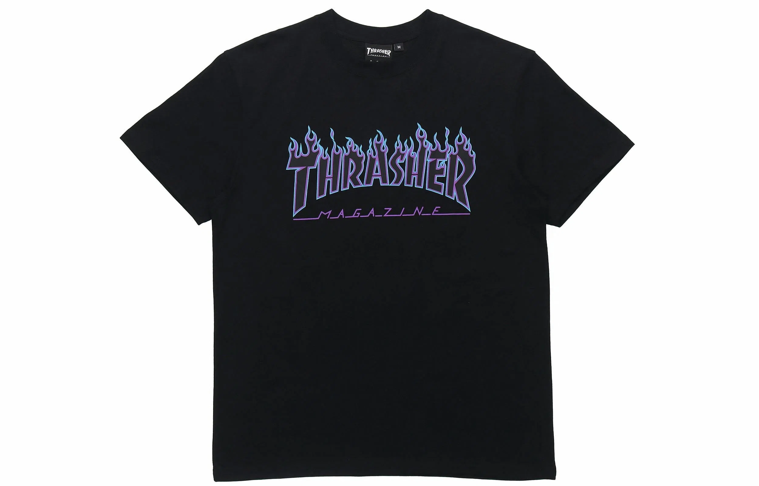 Thrasher Flame T-Shirt Black