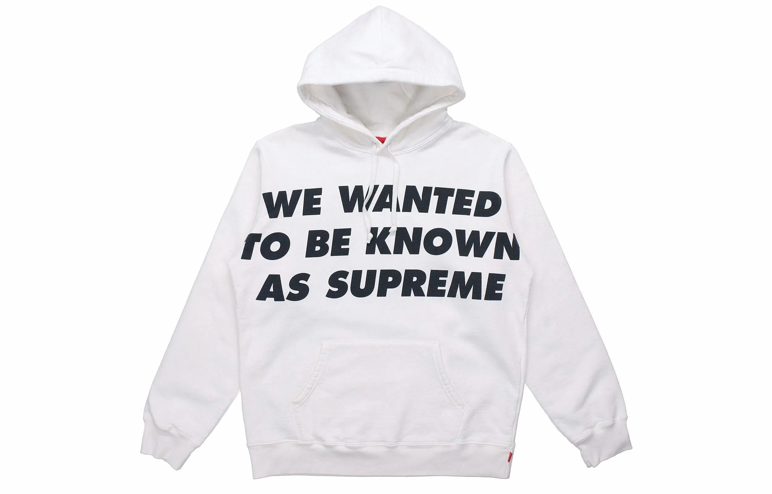 Supreme Hooded Sweatshirt White