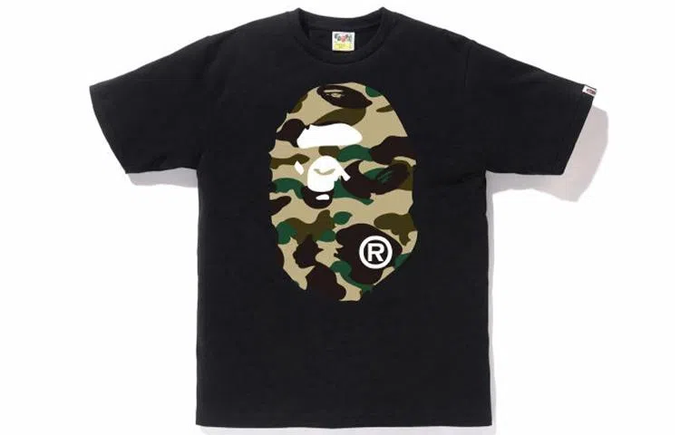 A BATHING APE 1st Camo Big Ape Head Tee