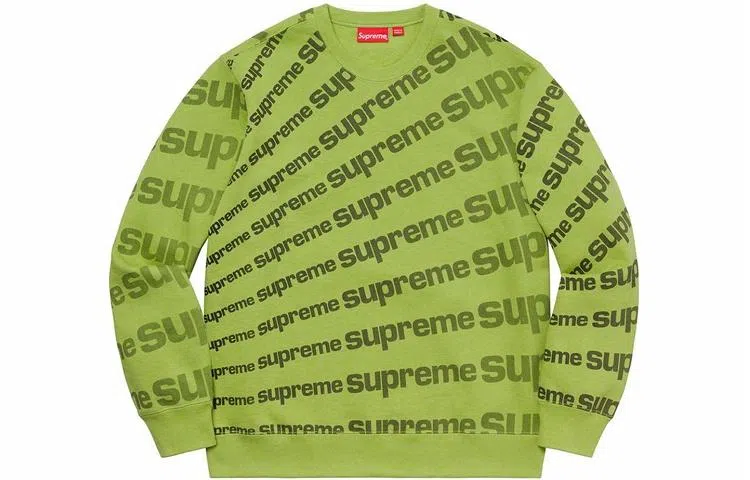 Supreme Radial Crewneck Green