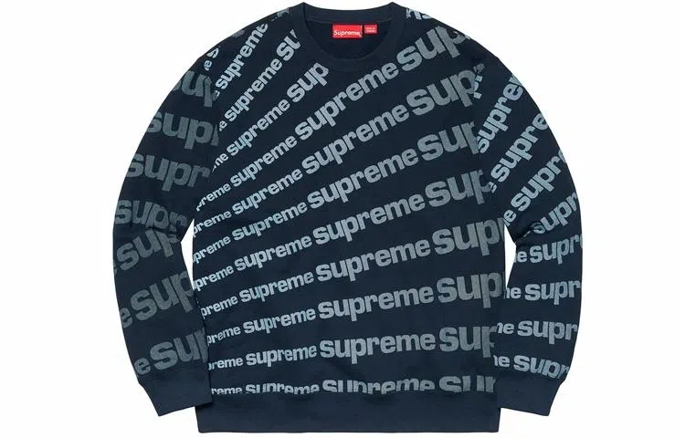 Supreme SS20 Week 1 Radial Crewneck Logo