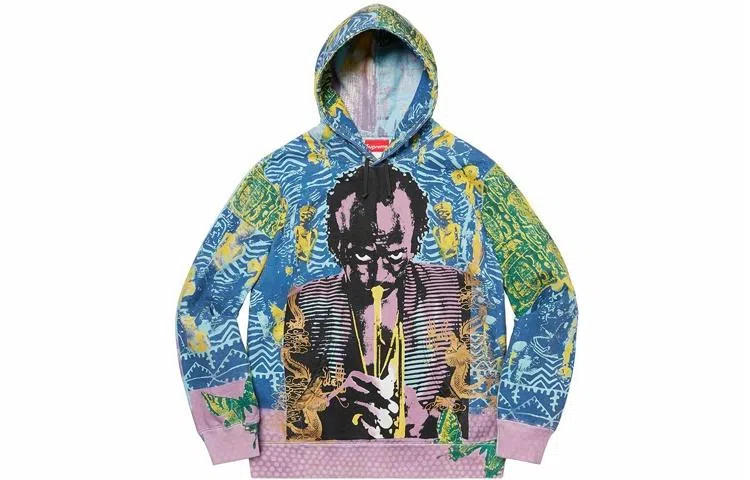 Supreme Miles Davis Hooded Sweatshirt
