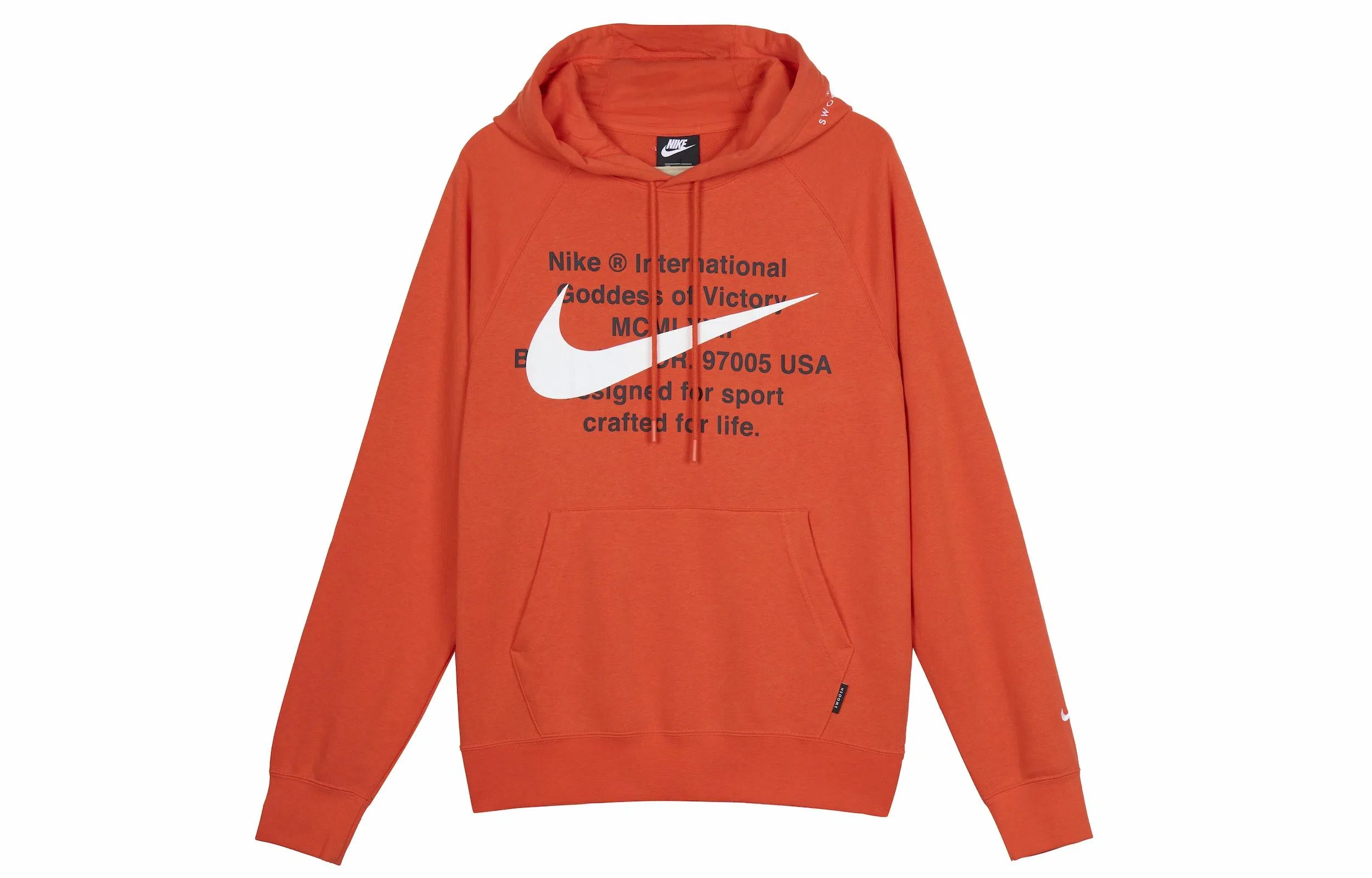 Nike Sportswear Swoosh Hoodie Orange