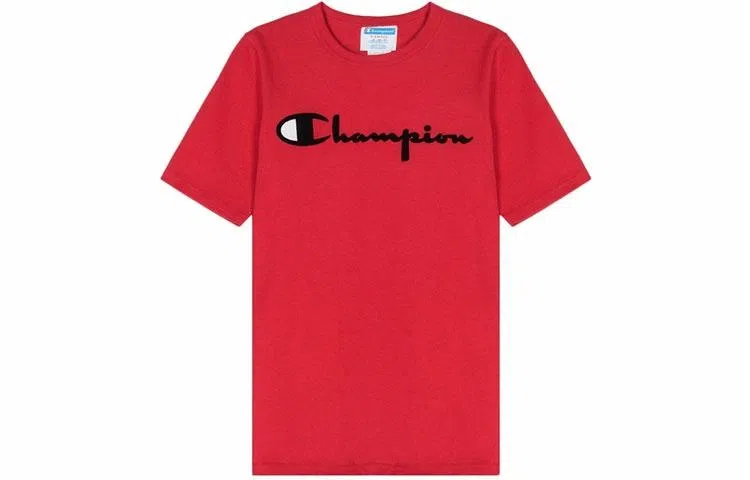 Champion Logo T-Shirt Red