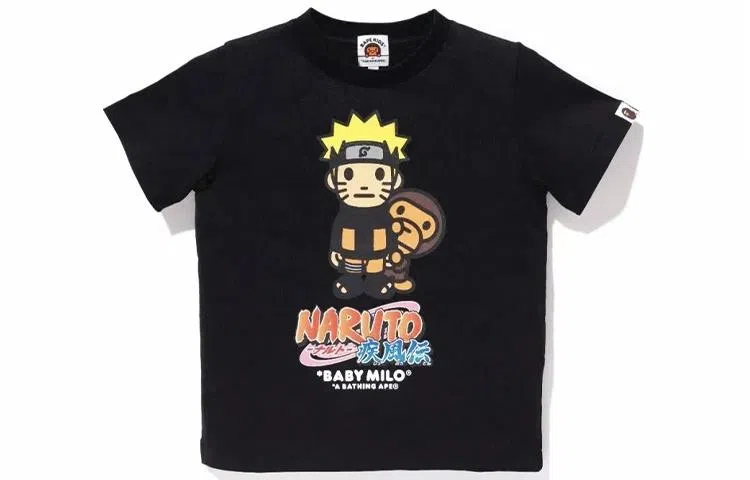 A BATHING APE x NARUTO Baby Milo Tee