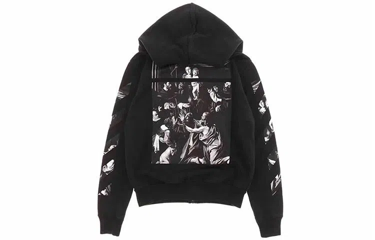 OFF-WHITE Hoodie Black
