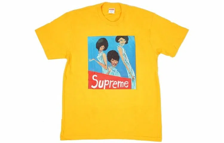 Supreme FW18 Group Tee Bright Orange
