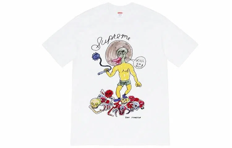 Supreme x Daniel Johnston Kill Em All Tee