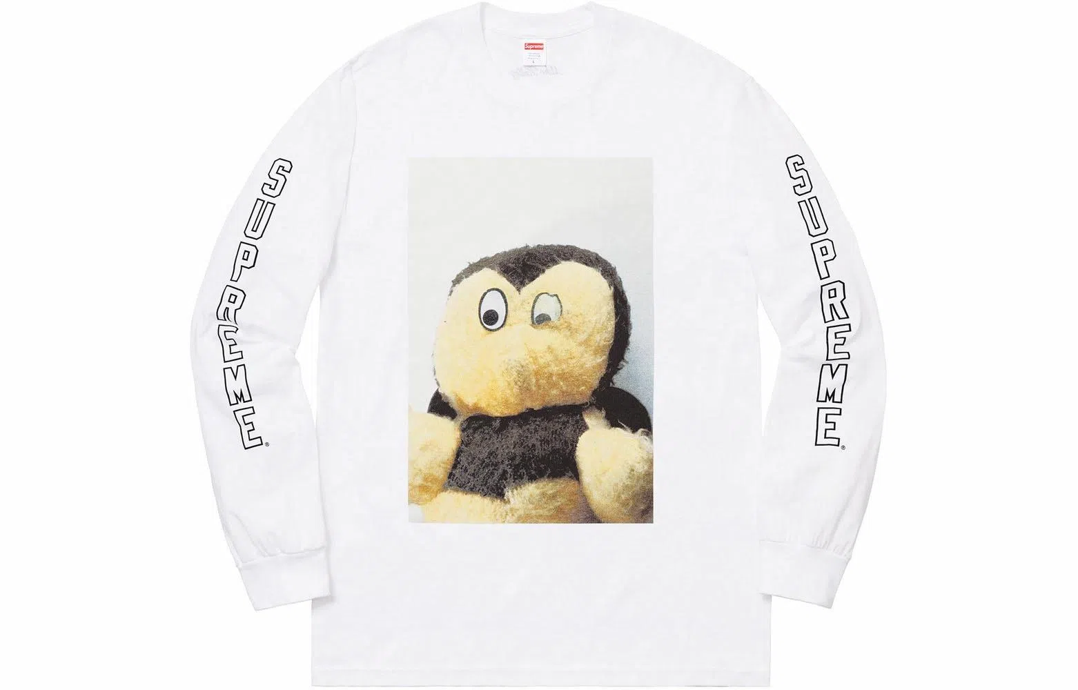 Supreme FW18 Mike Kelley AhhYouth! L/S Tee White